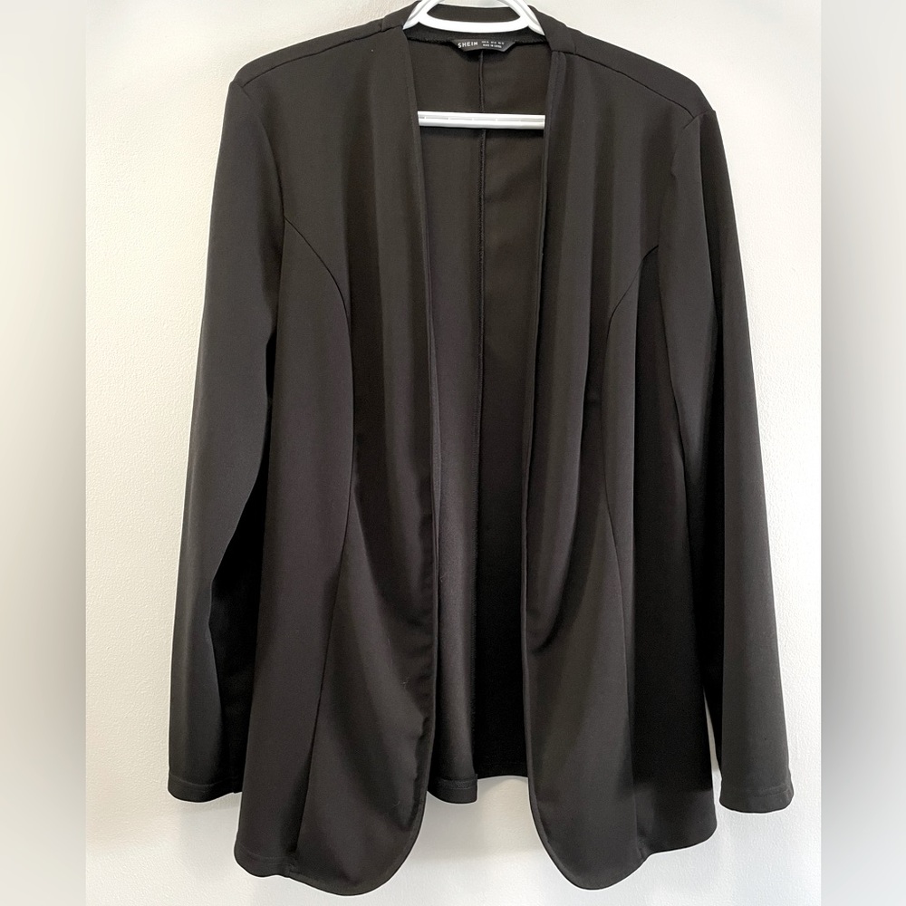 Light Weight Black SHEIN Blazer